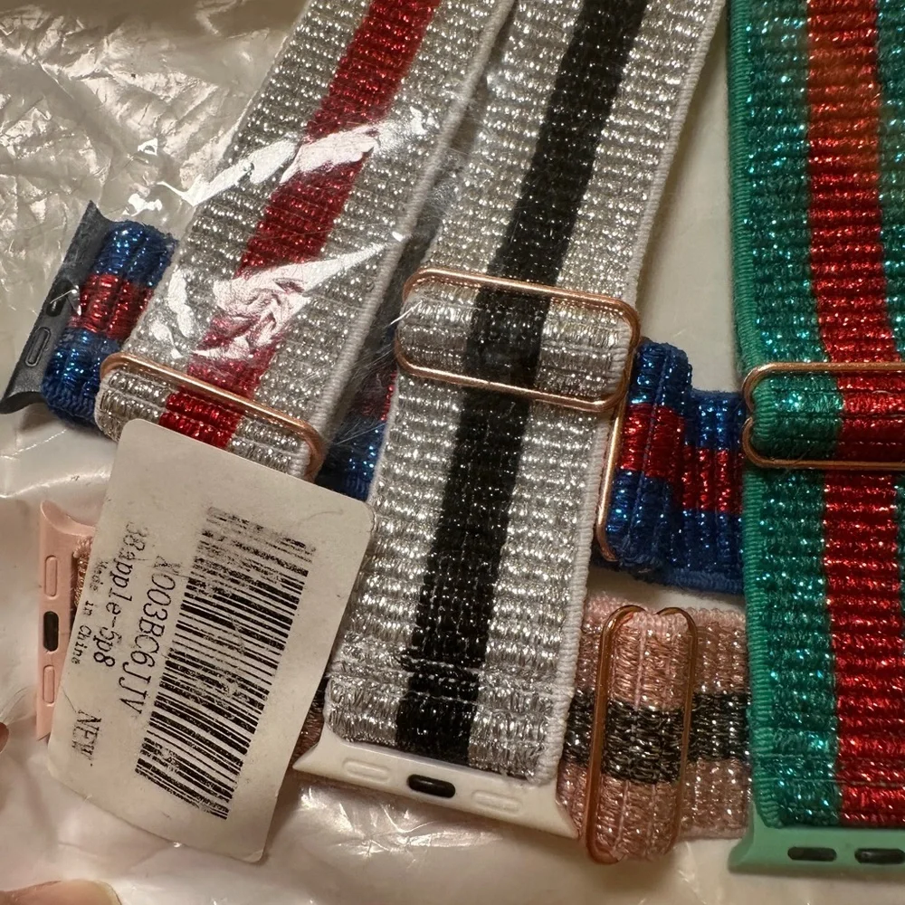Colorful Glitter Apple Watch Bands
